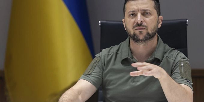 Wolodymyr Selenskyj, Präsident der Ukraine. Wolodymyr Selenskyj