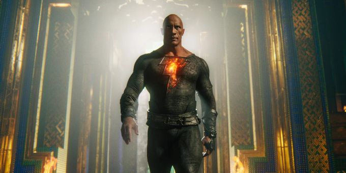 Dwayne Johnson als Black Adam. black adam