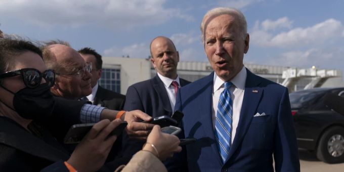 US-Präsident Joe Biden wird im Ukraine-Krieg nicht in die Ukraine reisen. Ukraine-Krieg