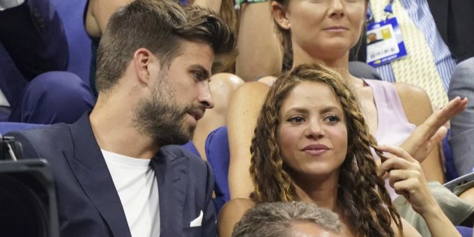Piqué und Shakira in glücklichen Tagen. Piqué Shakira