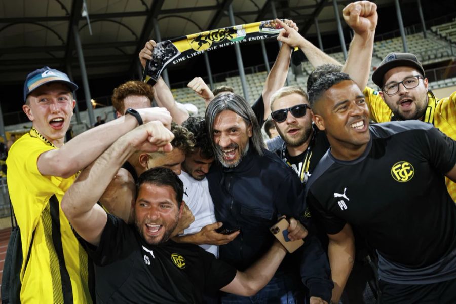 Jubelt heute der FC Schaffhausen im Barrage-Hinspiel?