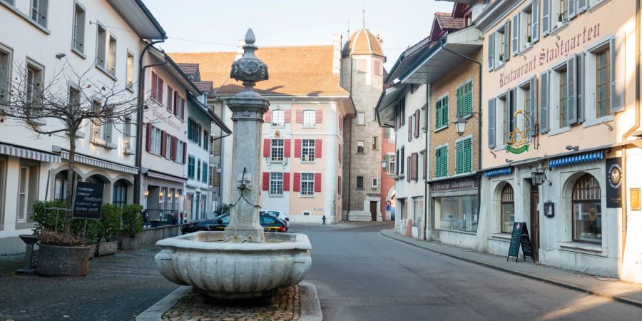 Wangen an der Aare ist ein historisches Städtli im Oberaargau.