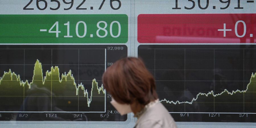 Japans Wirtschaft pendelt derzeit von Quartal zu Quartal zwischen Wachstum und Schrumpfung. (Archivbild)