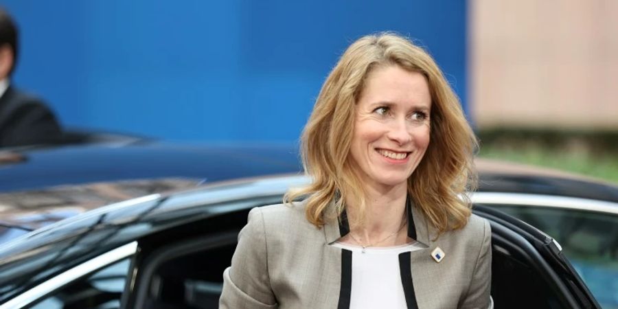 Estlands Regierungschefin Kallas
