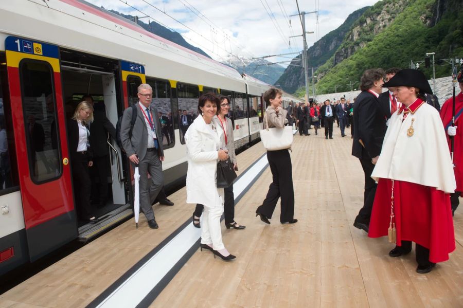 Eröffnung Gotthard Basistunnel