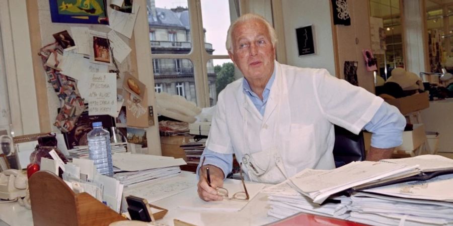 Hubert de Givenchy im Jahr 1995
