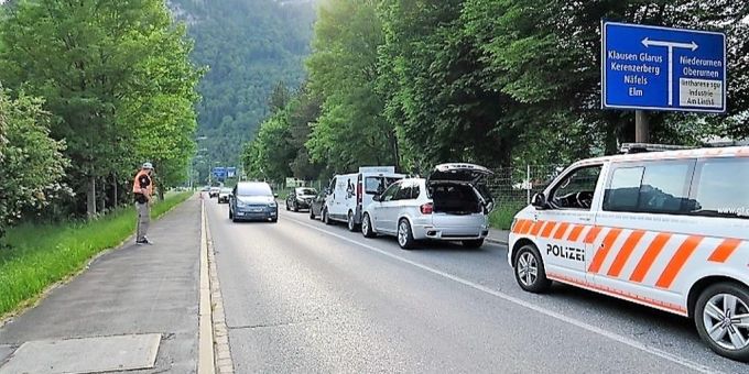 Verkehrsunfall in Näfels VU Näfels