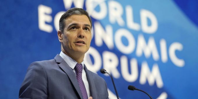 Am WEF - Spanischer Präsident ruft zu Einheit auf