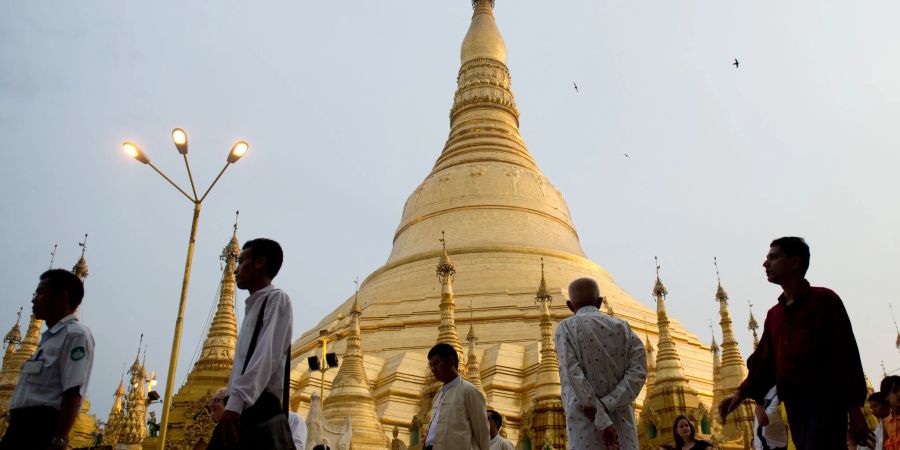 Im Jahr 2019 reisten noch rund 4,3 Millionen Touristen nach Myanmar.