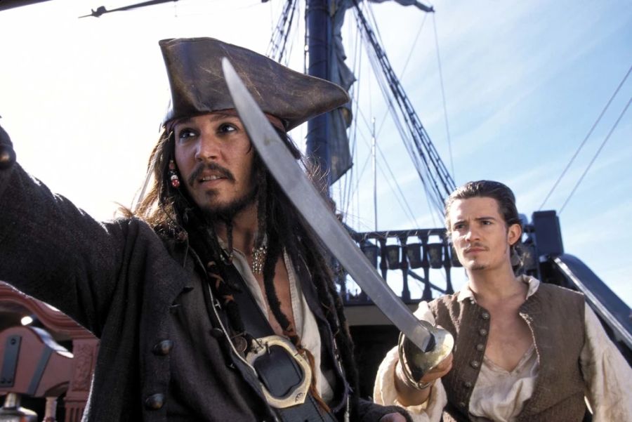 Johnny Depp und Orlando Bloom in «Fluch der Karibik».