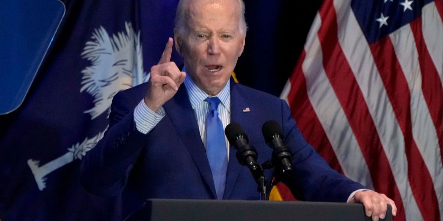 US-Präsident Joe Biden: Der Anschlag sei «von radikalen, vom Iran unterstützten militanten Gruppen» verübt worden.
