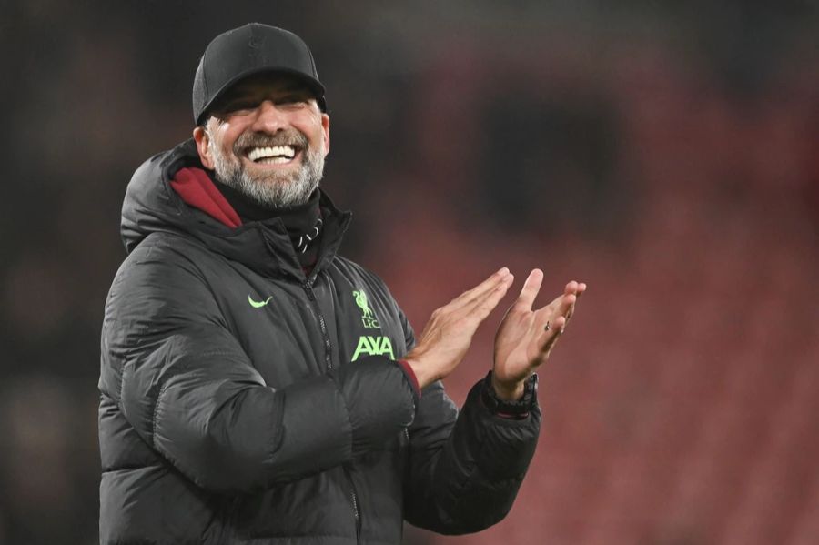 Auch Fussballtrainer Jürgen Klopp dürfte Veneers tragen ...