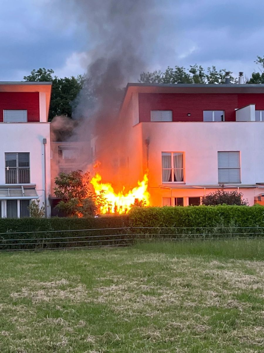 Brand in Luggern