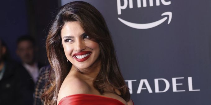 Priyanka Chopra. Britain Citadel Premiere