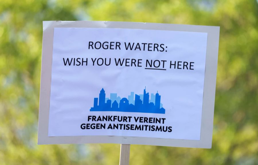 Protest gegen Roger Waters