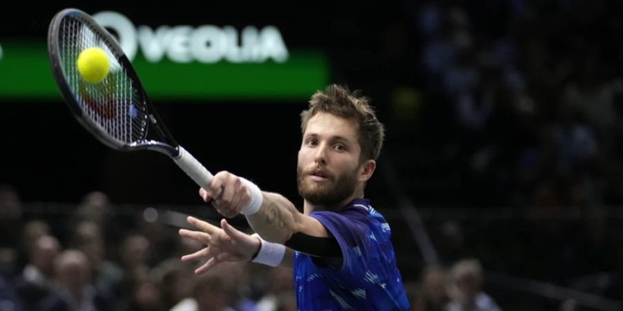 Corentin Moutet erreicht das Viertelfinal in Bordeaux.