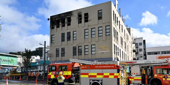 Tote bei Brand in Hostel in Neuseeland