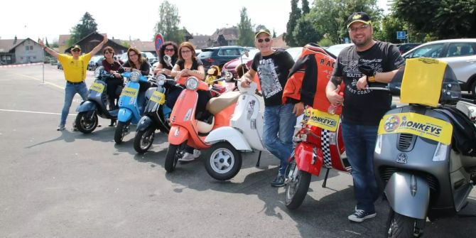 Vespa Club «The Monkeys Schweiz»