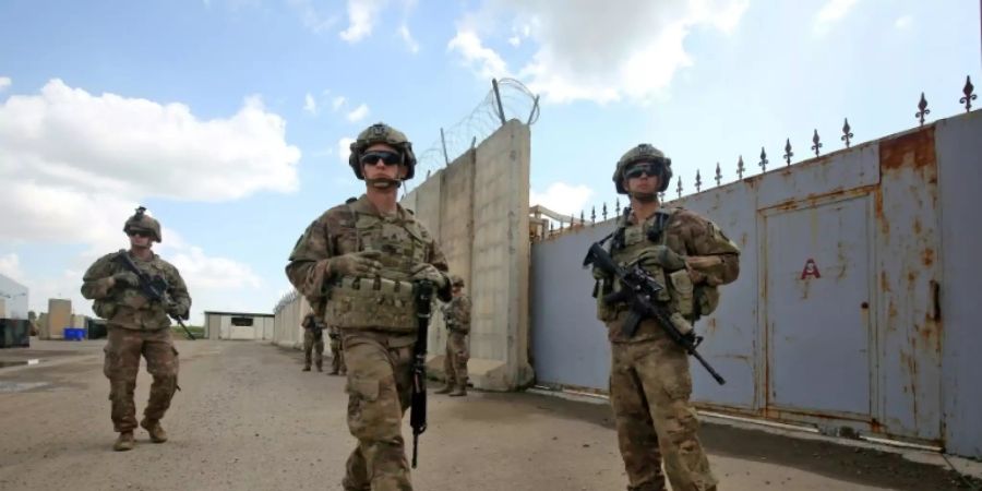 US-Soldaten im nordirakischen Kirkuk