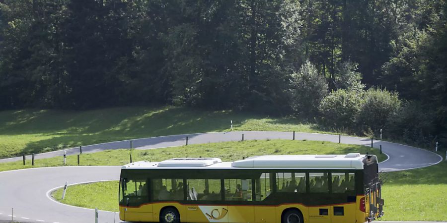 Wer an den Lauenensee im Berner Oberland will, soll im Postauto anreisen. So empfehlen es die Behörden.  (Themenbild)
