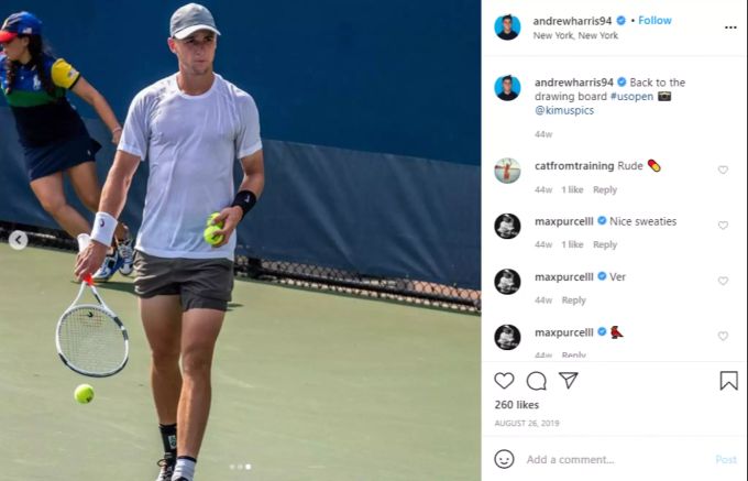 Andrew Harris lanciert einen verbalen Angriff auf Roger Federer und Co. Andrew Harris Roger Federer