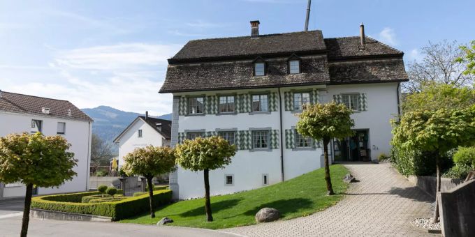 Das Gemeindehaus in Tuggen (SZ). Das Gemeindehaus in Tuggen (SZ).