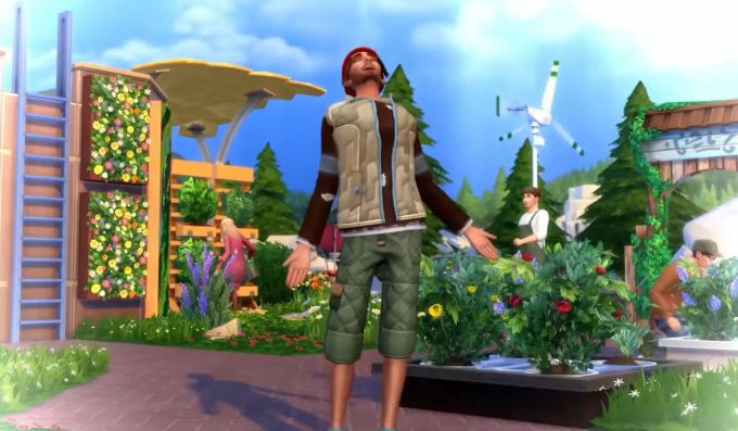 In «Die Sims 4: Nachhaltig leben» kann man nachhaltig Lebensmittel anbauen. Die Sims 4: Nachhaltig leben