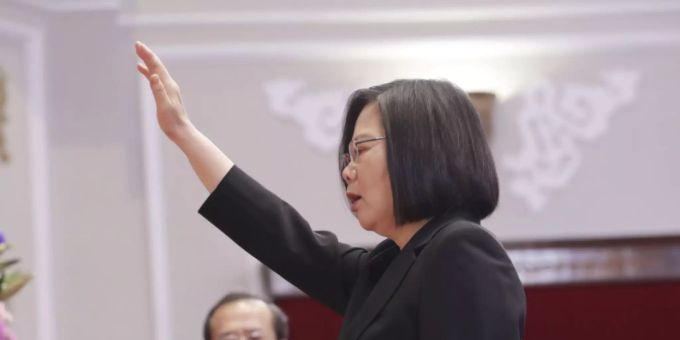 Taiwans Präsidentin Tsai Ing-wen ist am Mittwoch vereidigt worden. Taiwans Präsidentin Tsai Ing-wen ist am Mittwoch vereidigt worden.