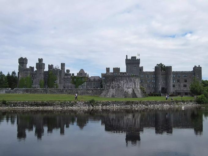Das Ashford Castle in Irland. Ashford Castle