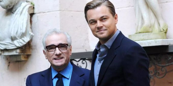 Der Filmregisseur Martin Scorsese (l) und der Schauspieler Leonardo DiCaprio wollen wieder zusammenarbeiten. leonardo dicaprio