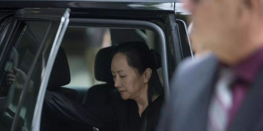 Meng Wanzhou steht seit über einem Jahr in Kanada unter Hausarrest. Foto: Darryl Dyck/The Canadian Press/AP/dpa