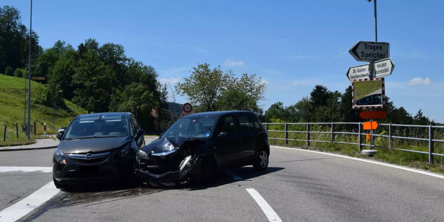 Verkehrsunfall in Speicherschwendi AR