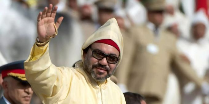 Der marokkanische König Mohammed VI. Der marokkanische König Mohammed VI.