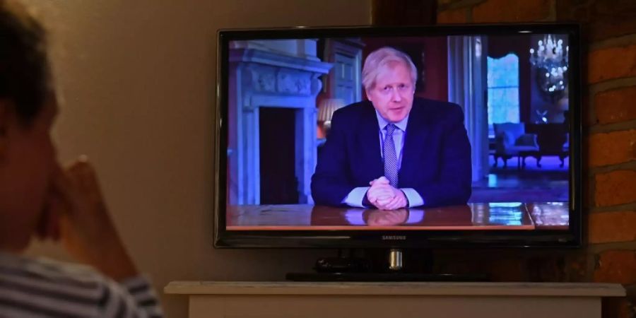 Fernsehansprache von Boris Johnson