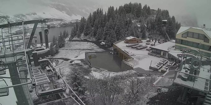 Die ersten Bilder - Teile der Schweiz erwachen im Schnee!