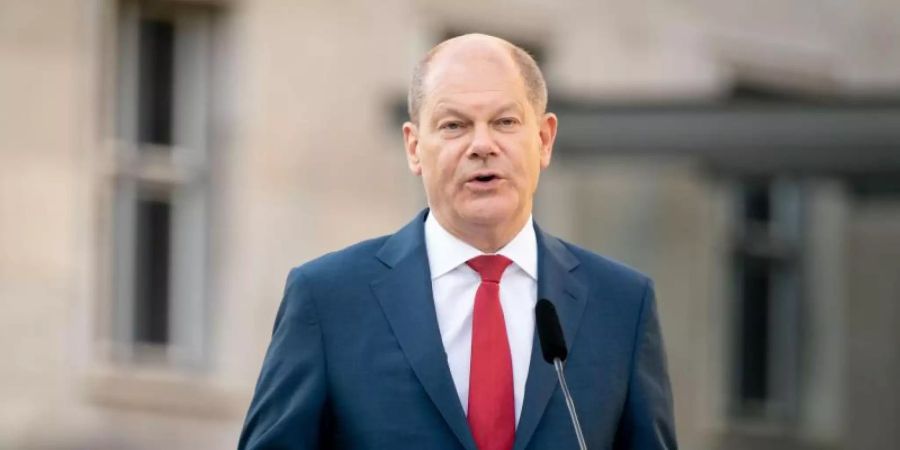 Der richtige Kanzlerkandidat müsse «Regierungserfahrung und persönliche Integrität» mit einem «klaren Blick für die Zukunft» verbinden, sagte unter anderem Fraktionsvize Achim Post. Trifft alles auf Olaf Scholz zu. Foto: Kay Nietfeld/dpa