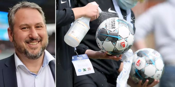 Trotz Coronavirus startet die Bundesliga wieder – Ilja Kaenzig, Geschäftsführer von VfL Bochum, findet das positiv. Ilja Kaenzig Bundesliga Coronavirus