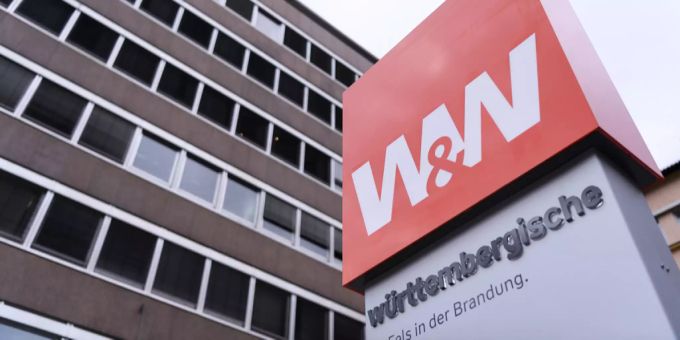 Das Logo der Wüstenrot Bausparkasse. Wüstenrot Bausparkasse Anleihe