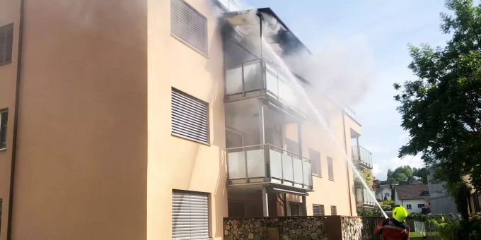 Beim Brand wurde niemand verletzt. Brand