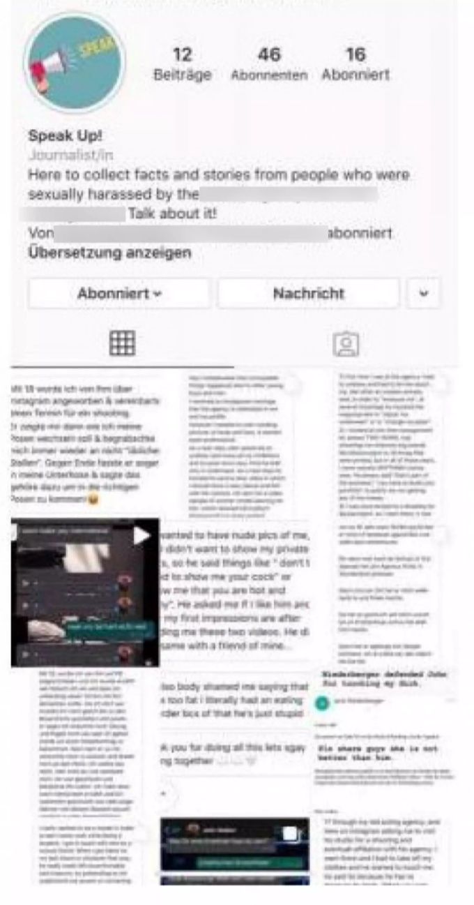 Auf Instagram teilen die Betroffenen ihre Geschichten. insta