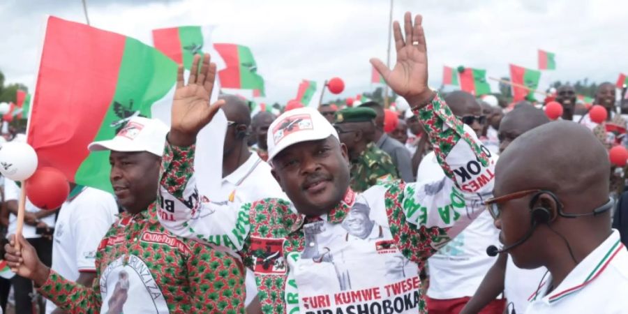 Verstorbener Präsident Pierre Nkurunziza