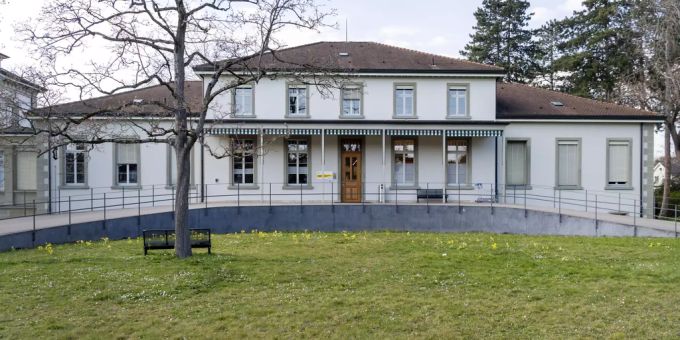 Das Gebäude der Patientenaufnahme der Universitären Psychiatrischen Kliniken (UPK) in Basel. UPK
