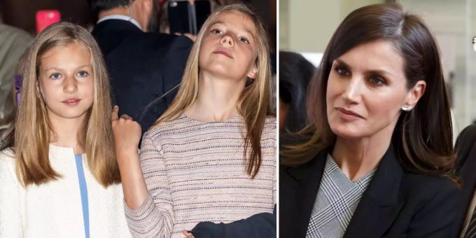 Mami Letizia dagegen - Spaniens künftige Königin (14) hat ein Schätzeli