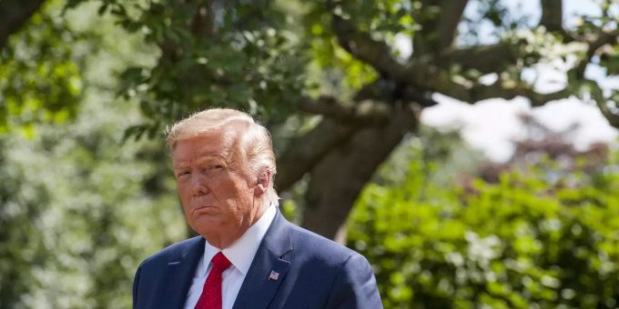Donald Trump hat sich gar nicht gefreut über den Entscheid des Supreme Court. donald Trump