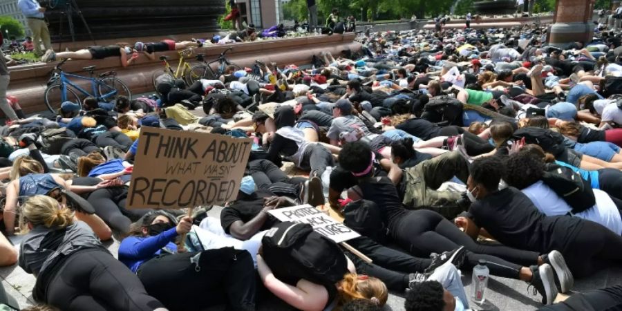 Protest gegen Polizeigewalt in Washington