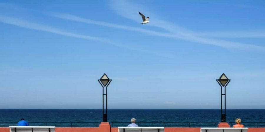 Strandpromenade in Binz an der Ostsee