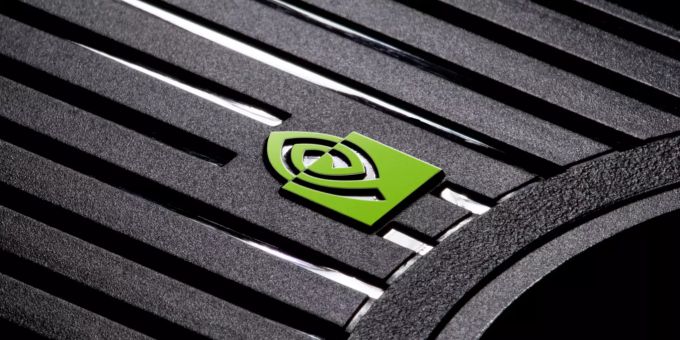 Das Logo von Nvidia. Nvidia Nintendo