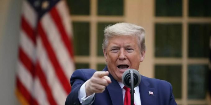 Trump verkündet den Stopp der US-Zahlungen an die WHO Trump verkündet den Stopp der US-Zahlungen an die WHO