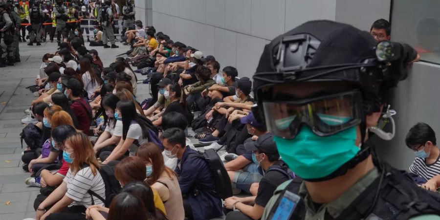 Proteste Hongkong China Gesetz