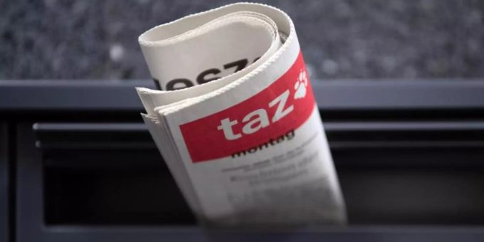Einer Autorin der «taz» droht wegen einer Zeitungskolumne eine Anzeige. Foto: Soeren Stache/zb/dpa